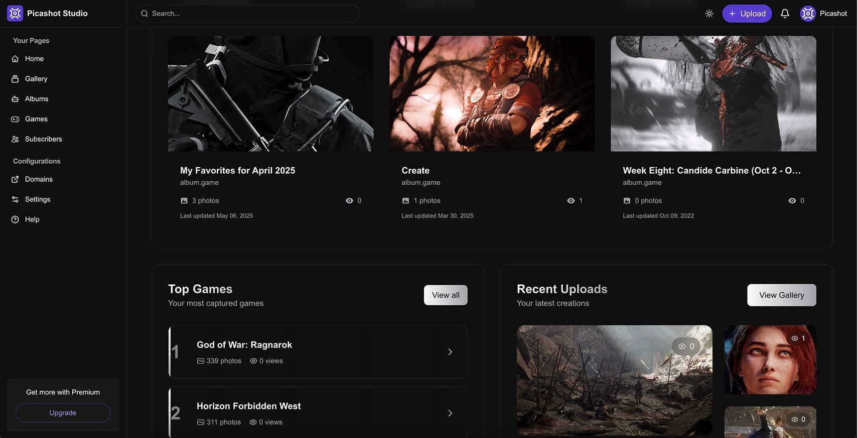 Picashot Studio Screenshot