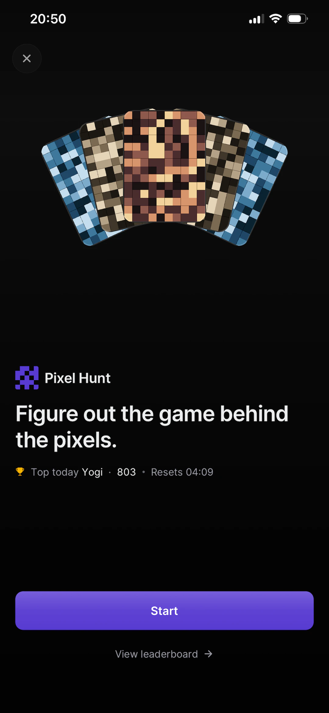 Pixel Hunt: guess the game behind the pixels