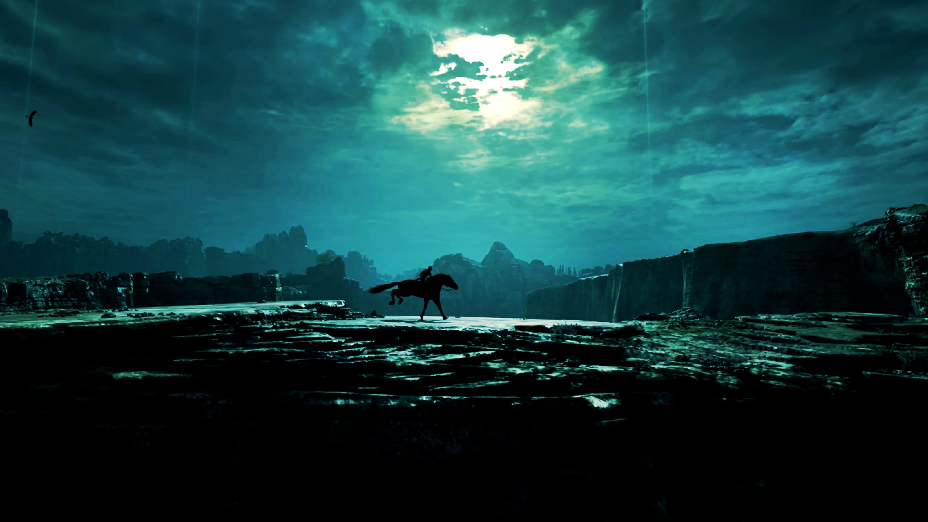 Shadow of the Colossus, photographed by @Arisen_Gaming