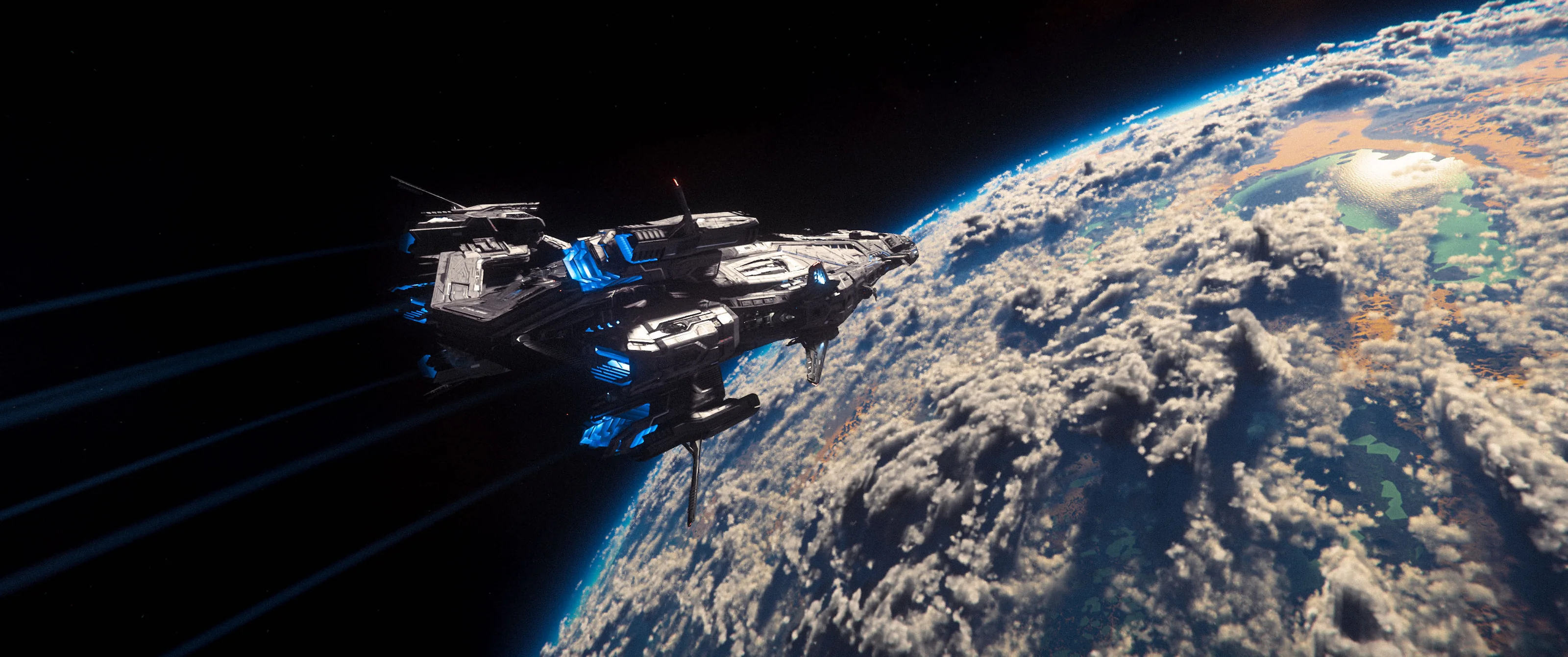Star Citizen, photographed by @cientonueve
