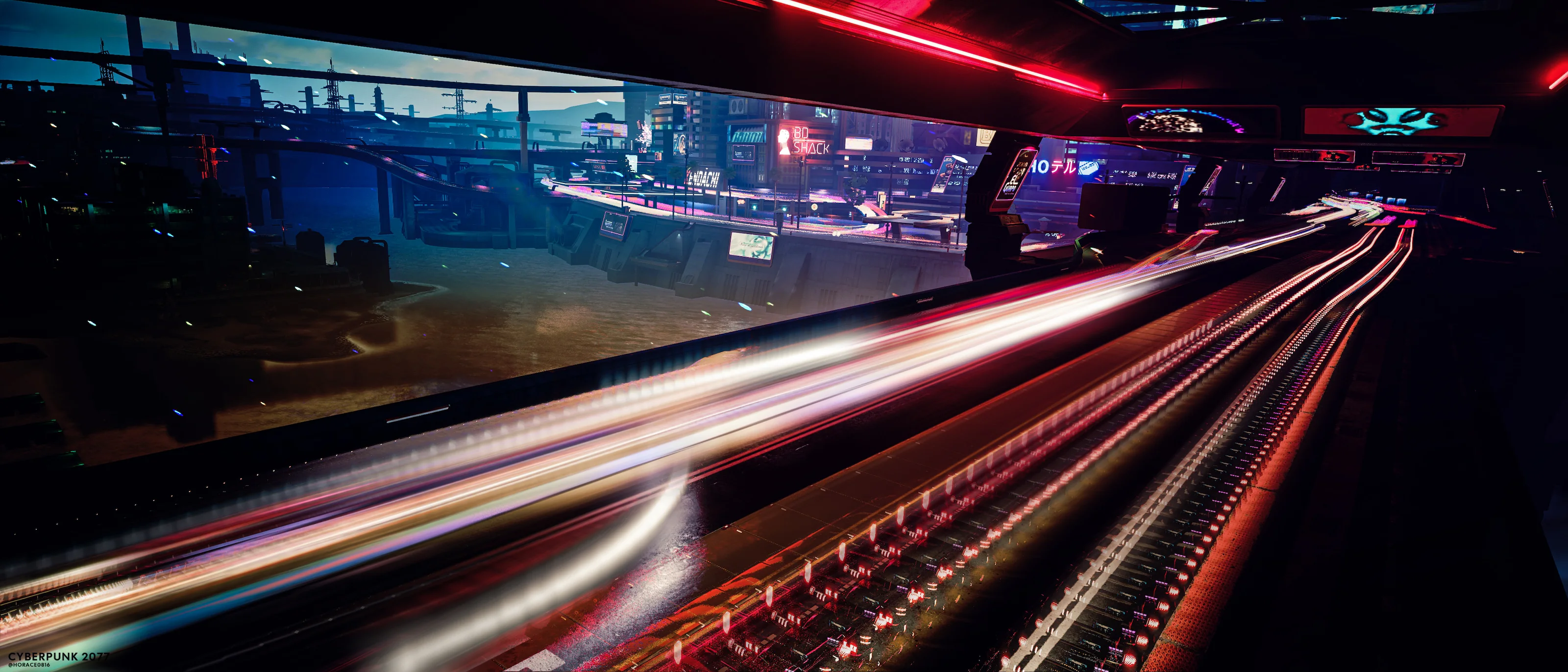 Cyberpunk 2077, photographed by @horace0816